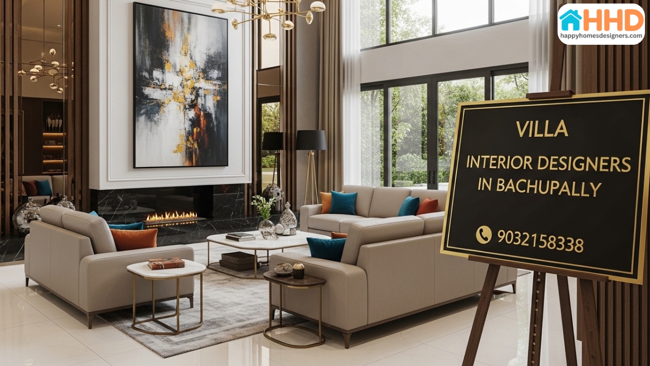 Villa Interior Designers in Bachupally Hyderabad